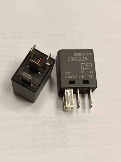 V23074-A1601-X027 12V 25A SIEMENS Oto RÖLE resmi
