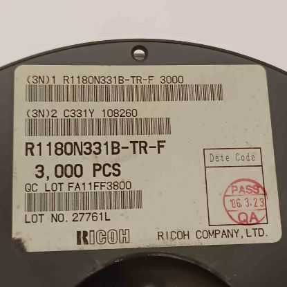 R1180N331B-TR-F 0,15A 1,2V-6,3V SOT23-5 DİRENÇ resmi