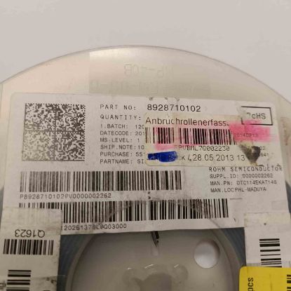 DTC114EKA 0.1A 50V SOT346 ROHM SMD TRANSİSTÖR resmi