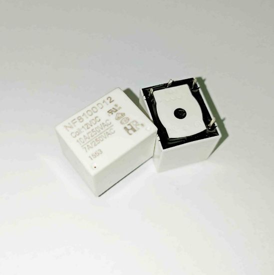 NF8100D12 12V 10A 1NO 4PIN HONGFA MİLİONSPOT RÖLE resmi