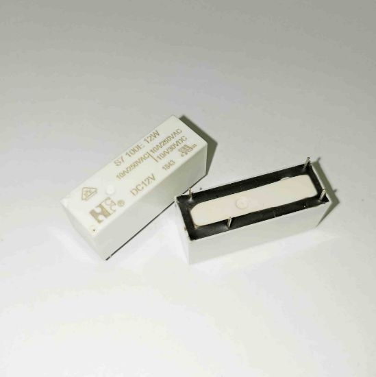 S7 100E 12W 12V 10A 1NO 4PIN HONGFA GÜÇ RÖLE resmi