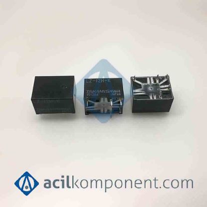 LZ-12H-K 12v 5A 1C 5PIN TAKAMISAWA Kombi RÖLE resmi