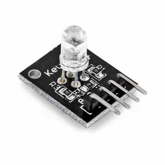 3 Renkli RGB Led Modülü - 5 mm RGB Led resmi