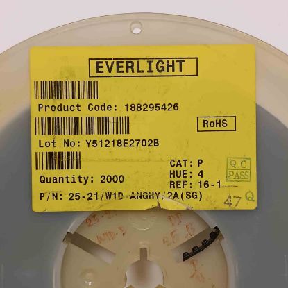 25-21/W1D-ANQHY/2A white 1206 50mcd 70deg SMD LITEON LED OPTO resmi