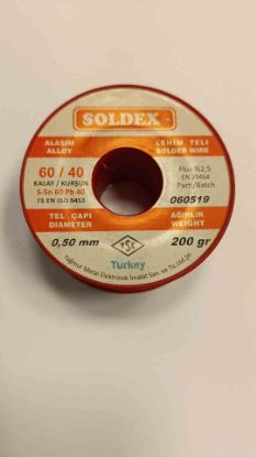 0.50mm 200gr Soldex Lehim Teli resmi