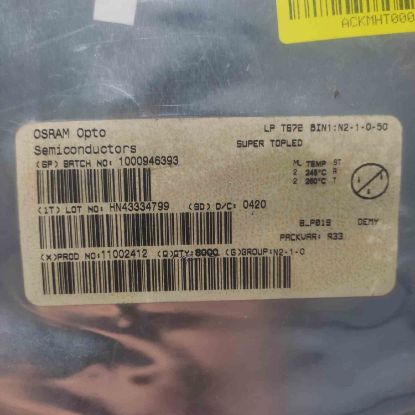 LPT672 YEŞİL 560nm 2.6V 3.7*3.0*2.1mm CHILISIN Modül resmi