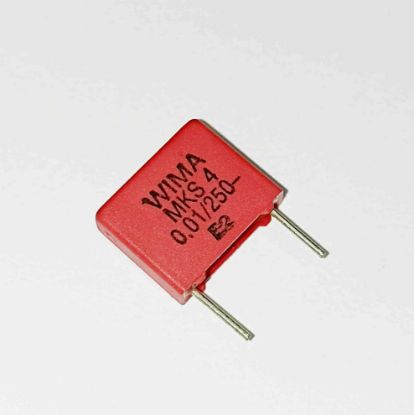 MKP 10NF 250V  7.5mm WIMA POLYESTER KONDANSATÖR resmi