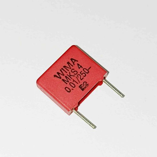 MKP 10NF 250V  7.5mm WIMA POLYESTER KONDANSATÖR resmi