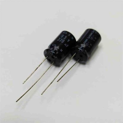220MF 63V 12.5x20 NİPPON ELKO KONDANSATÖR resmi