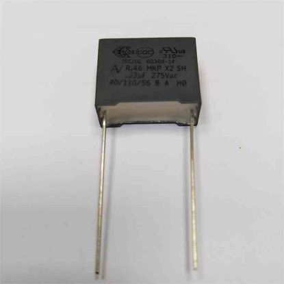 R46KI333050N0K 330NF 275VACx2 15 KEMET POLYESTER KONDANSATÖR resmi
