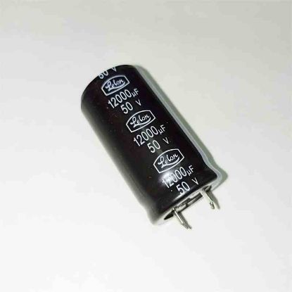 12000MF 50V 25x45 LELON ELKO KONDANSATÖR resmi