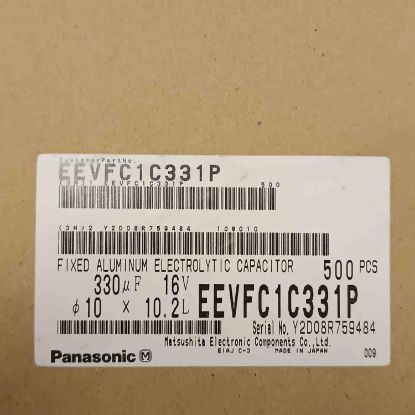 EEVFC1C331P 330MF 16V 10x10.2 PANASONIC SMD KONDANSATÖR resmi