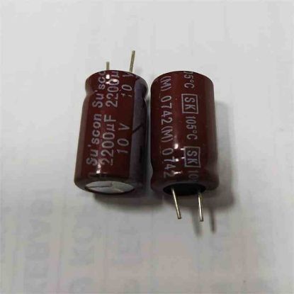 2200MF 10V 10x16 SUSCON ELKO KONDANSATÖR resmi