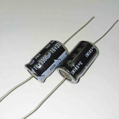 SME16TK3300 3300MF 16V AXIYEL  KONDANSATÖR resmi