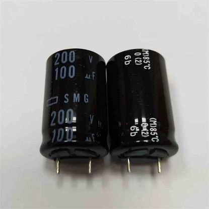 SMG200VB100 100MF 200V 16x25 85 NIPPON ELKO KONDANSATÖR resmi