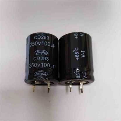 ECS2EBZ101MT6P22230 100MF 250V 22X30 85 JIANGHAI ELKO KONDANSATÖR resmi