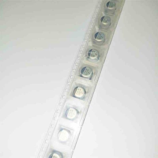 UCDOJ221MCL1GS 220MF 6.3V 6.6x6.6 NICHICON SMD KONDANSATÖR resmi