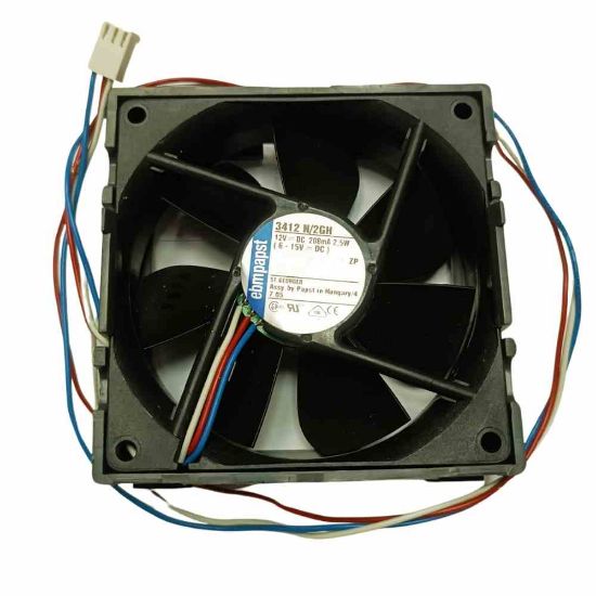 3412N/2GH 12V 208MA 92x92x25mm 3PIN EBMPAPST TRİMER FAN resmi