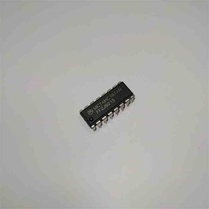 MC74HC157AN DİP MOTOROLA 74 SERİSİ ENTEGRELER resmi