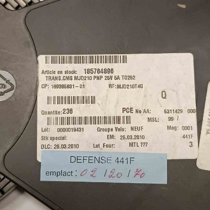 MJD210T4G 5A 25V TO252 SMD TRANSİSTÖR resmi
