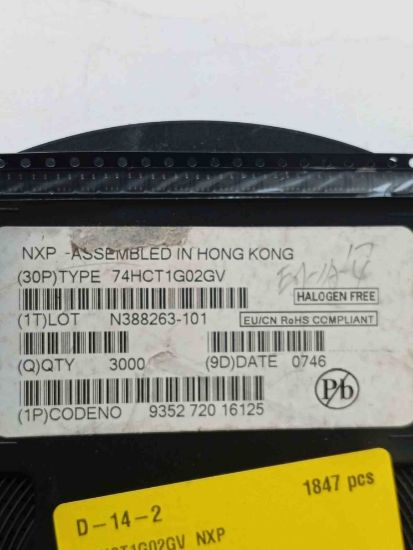 74HCT1G02GV NXP resmi