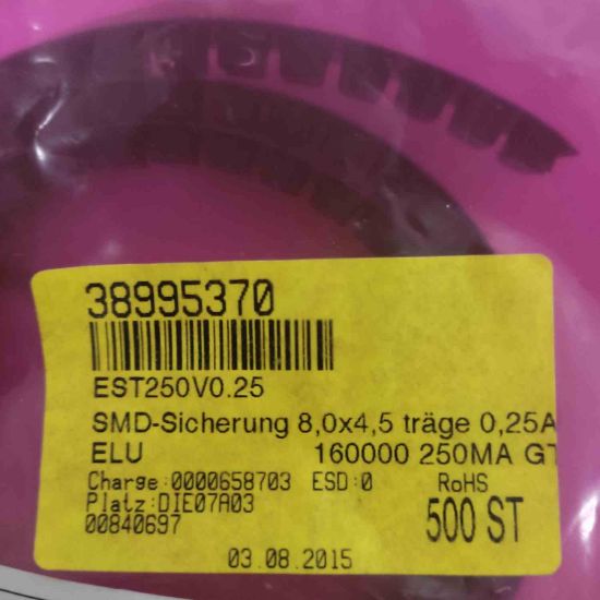 EST250V0.250 resmi