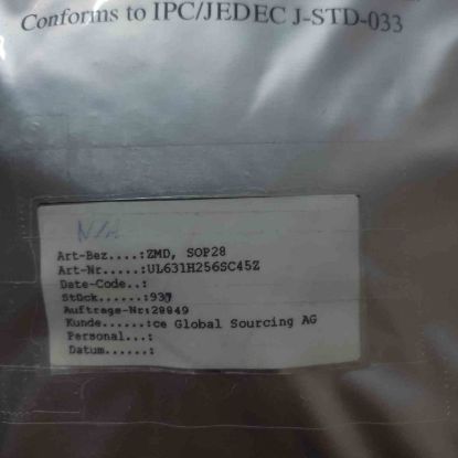 UL631H256SC45Z resmi