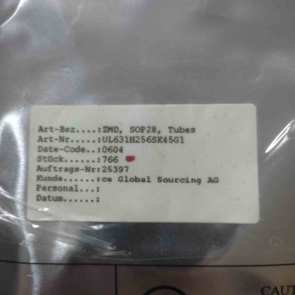 UL631H256SK45G1 resmi