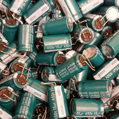 CD11GES-B4515ZDW20TPTBLFL51NC 15MF 450V 12.5x20 105 ELKO KONDANSATÖR resmi