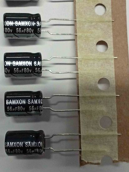 CAP-EL-RAD56U-20-80-LS5 56MF 80V  ELKO KONDANSATÖR resmi