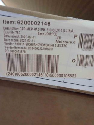 CB24562J2J40A201 5.6NF 630V 10mm TRİMER KONDANSATÖR resmi