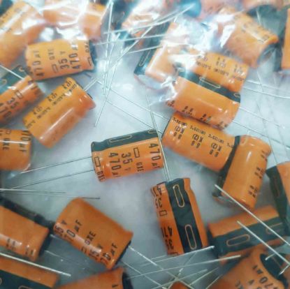 EGXE350ELL471MK20S 470MF 35V 12.5x20 125 NIPPON ELKO KONDANSATÖR resmi