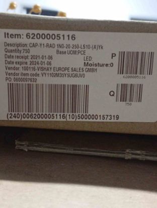 VY1102M35Y5UG6UV0 1NF 760VAC VISHAY TRİMER KONDANSATÖR resmi