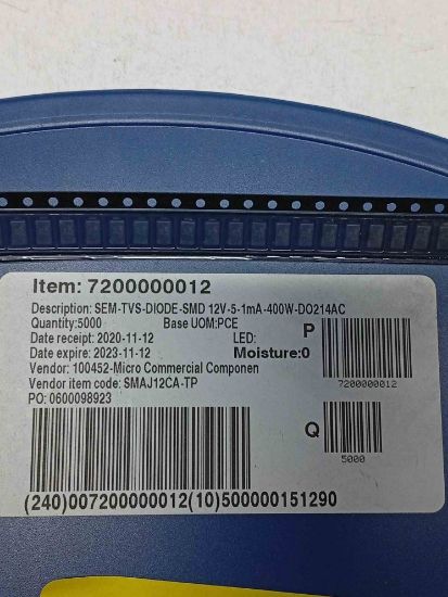 SMA12JCA-TP 12V 400W DO214AC TRİMER DİYOT resmi
