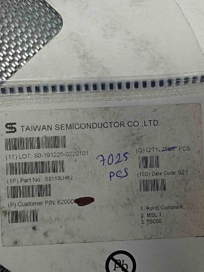 SS110LHR2 1A 100V SMD DİYOT resmi