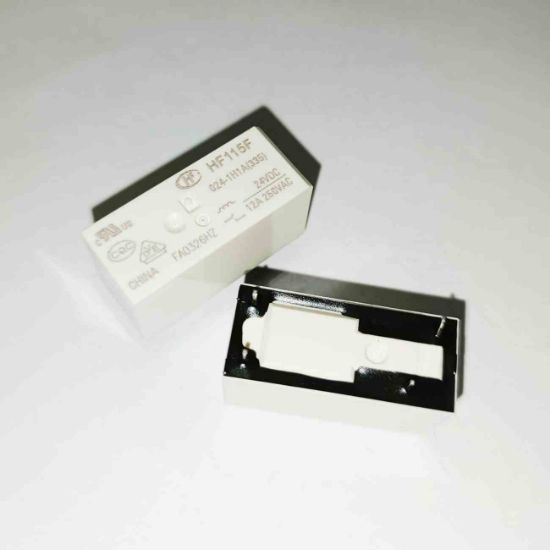 HF115F 24V 12A 1NO 4PIN HF GÜÇ RÖLE resmi