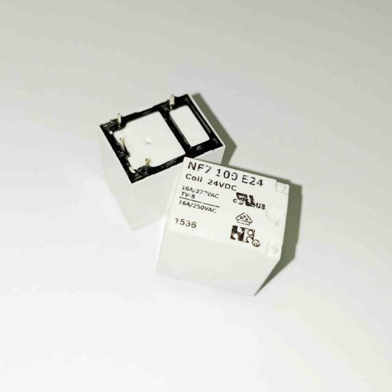 NF7 100 E24 24V 16A 1NO 4PIN HF MİLİONSPOT RÖLE resmi