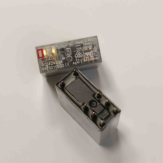RCI424R24 24VAC 10A 2C 8PIN WEİDMÜLLER GÜÇ RÖLE resmi