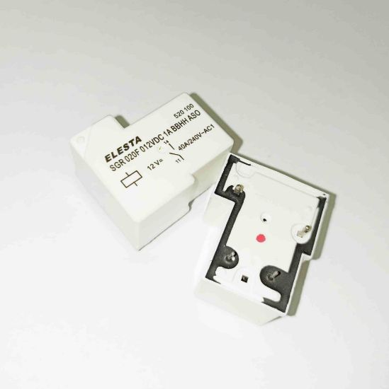 SGR 020F 012VDC 12V 40A 1NO 4PIN ELESTA GÜÇ RÖLE resmi