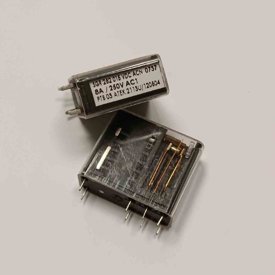 SGR282 015VDC ACN 15V 8A 2C 8PIN ELESTA GÜÇ RÖLE resmi