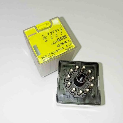 SKR115AD 230VAC 6A 3C 11PIN ELESTA GÜÇ RÖLE resmi
