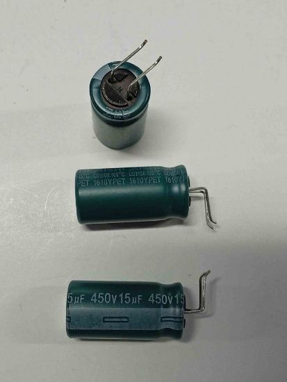 1610YPET 15MF 450V KONDANSATÖR resmi
