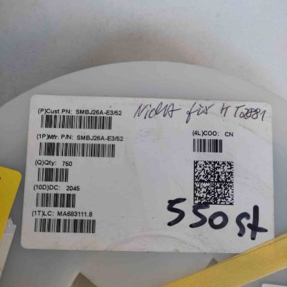 SMBJ26A-E3/52 resmi