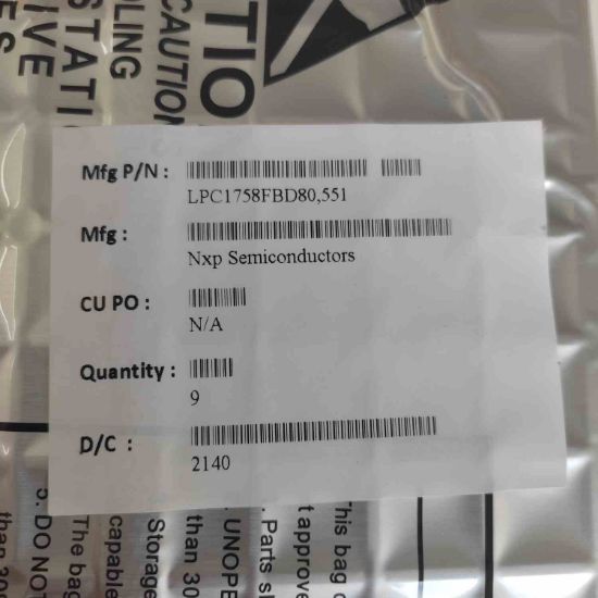 LPC1758FBD80 resmi