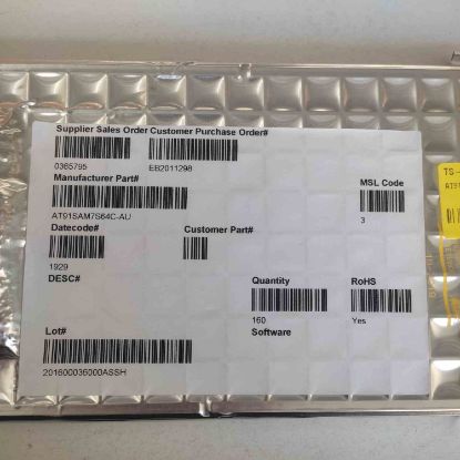 AT91SAM7S64CAU resmi