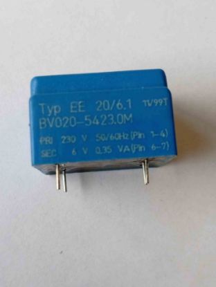 BV020-5423.0M  230V giriş 6V ÇIKIŞ TRAFO resmi