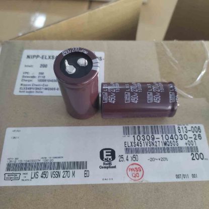 ELXS451VSN271MQ50S 270MF 450V resmi