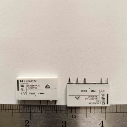 LYCA012V 12V 6A 5PIN 1C SLİM RÖLE resmi