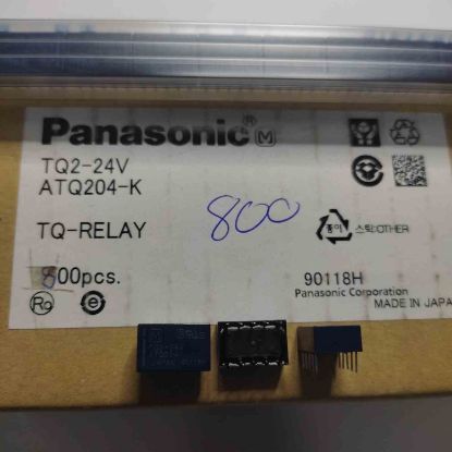 TQ2-24V 24V 1A 10PIN MİNİ RÖLE resmi