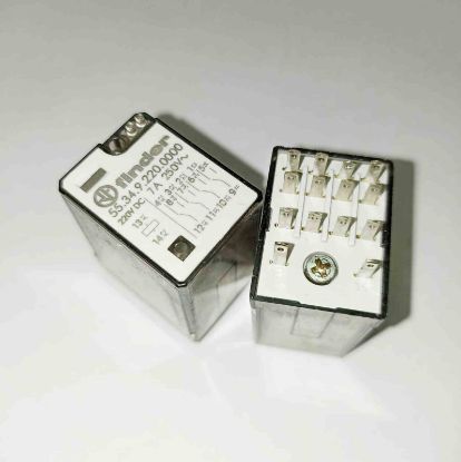 55.34.9.220.0000 220VDC 7A 4C 14PIN FINDER GÜÇ RÖLE resmi